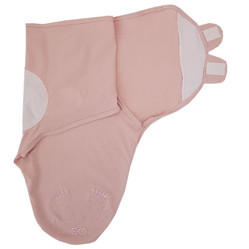 EKO Zavinovačka bavlnená Ulitka Powder pink 5-10 kg